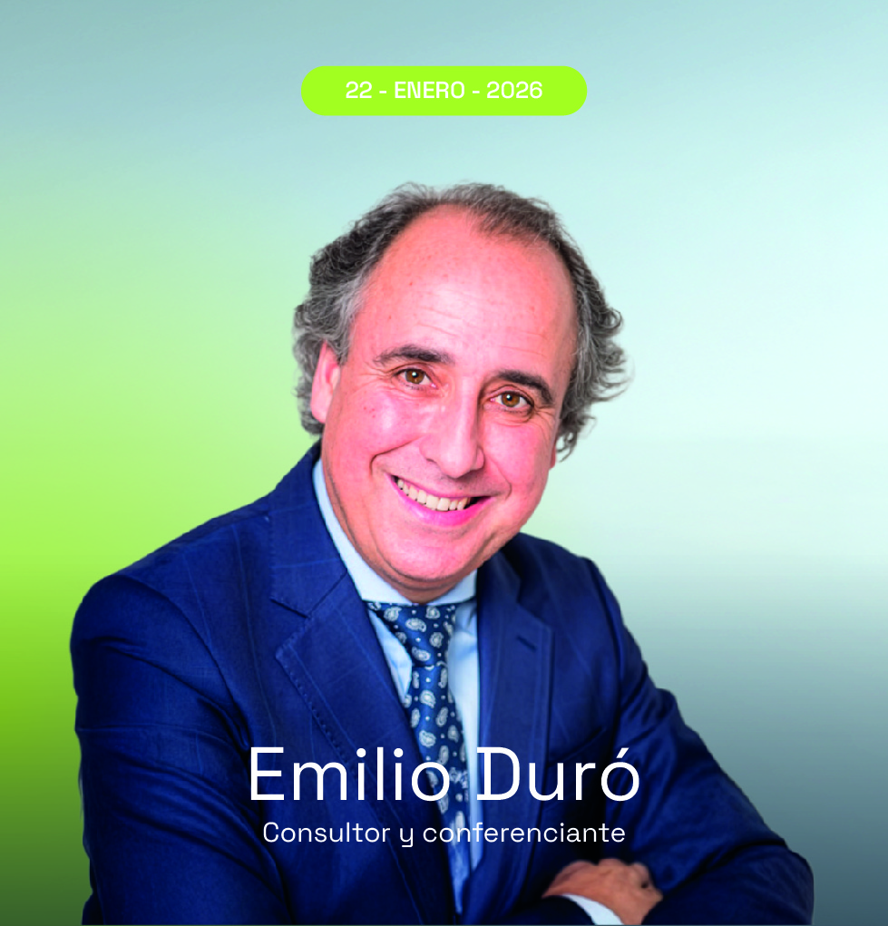 Emilio Duró como ponente de Building Revolution 2026